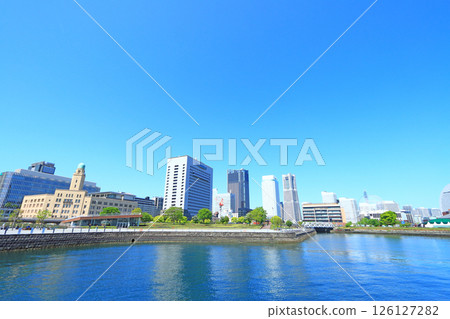 Kanagawa Prefecture, Yokohama City, Yokohama city center building scene Kanagawa Prefecture, Yokohama City, Yokohama city center building scene 126127282