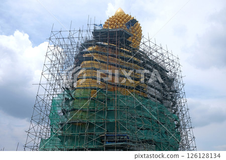 Construction And Repair Work Buddha Figure, 126128134