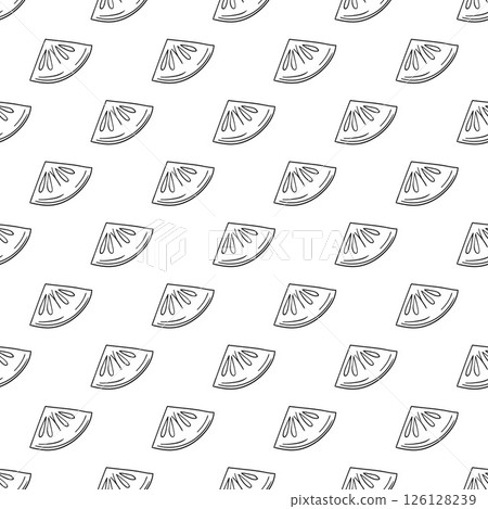 Monochrome cute pattern. Pattern for textiles in hand draw style 126128239