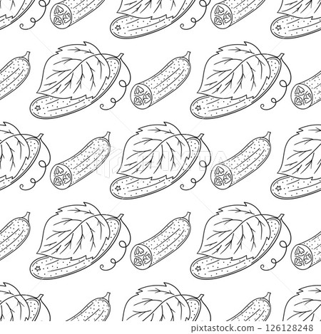 Monochrome cute pattern. Pattern for textiles in hand draw style 126128248