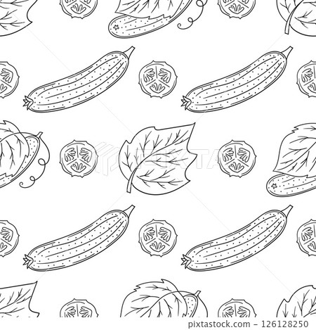 Monochrome cute pattern. Pattern for textiles in hand draw style 126128250