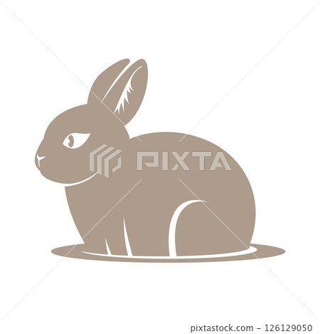 Bunny logo icon design 126129050