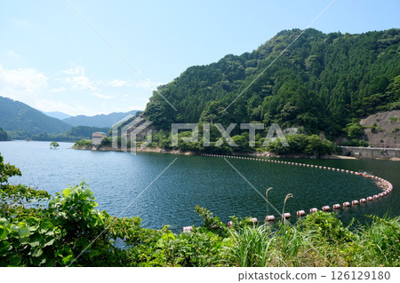 Tsu City, Mie Prefecture_West view from near Ano Dam 2_July 2024 126129180