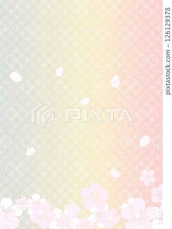 Japanese pattern background 126129378
