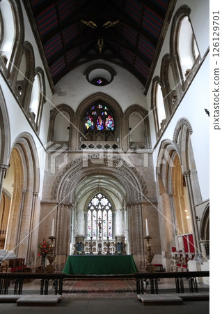 Altar of Llandaff Cathedral, Cardiff, Wales 126129701