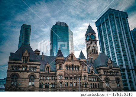 Toronto Old City Hall and skyscrapers 126130115