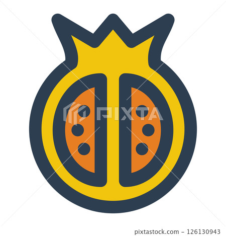 pomegranate icon 126130943