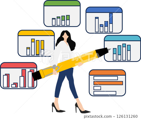 Data analysis illustration Data analysis illustration 126131260