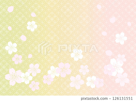 Japanese pattern background 126131551