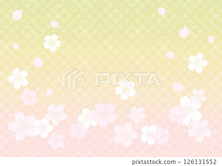 Japanese pattern background 126131552