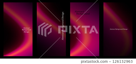 Set Abstract Background Design 126132963