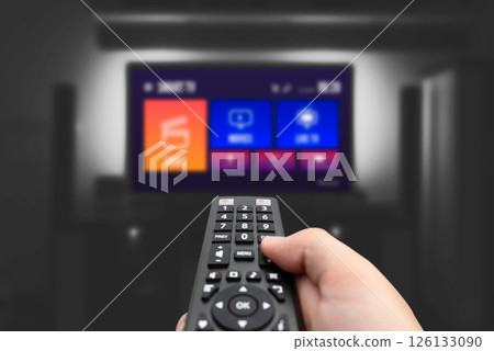 VOD multimedia TV streaming concept VOD multimedia TV streaming concept 126133090