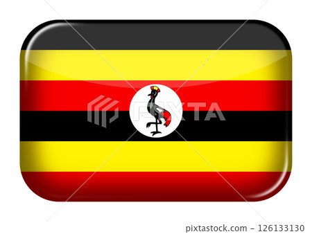 Uganda web icon rectangle button Uganda web icon rectangle button 126133130