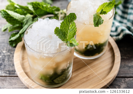 Classic Mint Julep Cocktail Classic Mint Julep Cocktail 126133612
