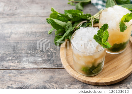 Classic Mint Julep Cocktail Classic Mint Julep Cocktail 126133613
