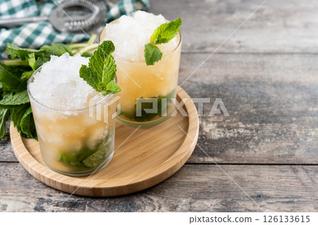 Classic Mint Julep Cocktail Classic Mint Julep Cocktail 126133615