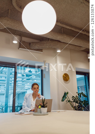 Expert Consultation Services Available in a Contemporary Modern Workspace Environment 126133874