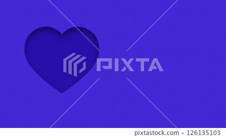 Purple, violet textured canvas background with heart shape cutout Purple, violet textured canvas background with heart shape cutout 126135103