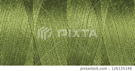 Green sewing thread texture 126135148