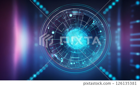 Cybernetic Portal to Digital Realm 126135381