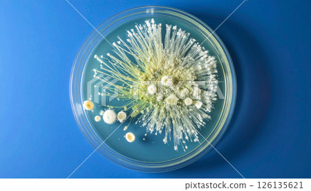 alien plant spores pulsing .World UFO Day concept. Generated Image 126135621