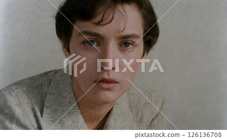 Intense Gaze: Thoughtful Portrait Intense Gaze: Thoughtful Portrait 126136708