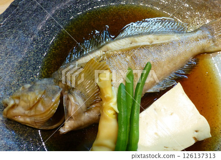 A photo of rockfish, a white fish with a mild and elegant taste 126137313