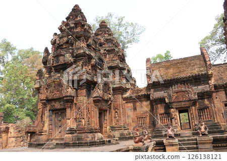 吳哥窟女王宮的精美雕刻 126138121
