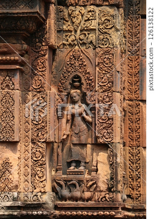 吳哥窟女王宮的精美雕刻 126138122
