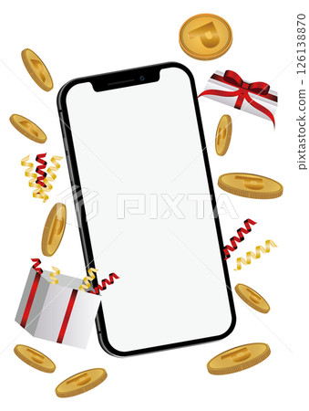 智慧型手機和禮物 126138870