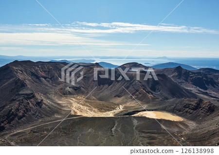 Tongariror National Park amazing landscape scenery 126138998