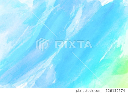 Watercolor paint background blue Watercolor paint background blue 126139374