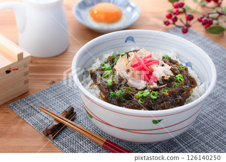非常健康♪海蘊蓋飯 126140250