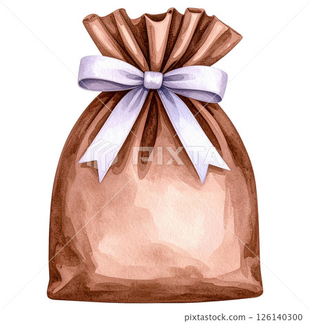 Watercolor Chocolate Collection AI Generative 126140300