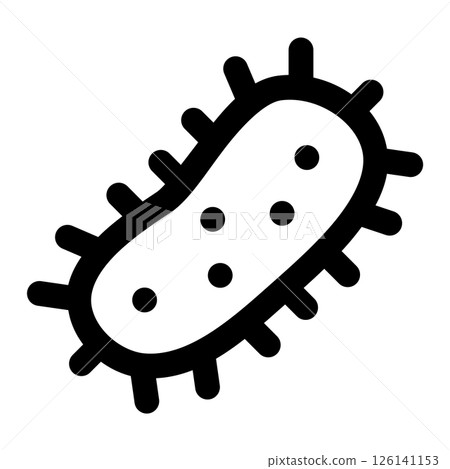 bacteria icon bacteria icon 126141153