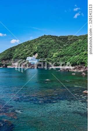 Ocean view from the Ebisu Cave promenade 126141313