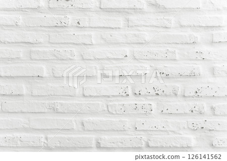 Abstract weathered texture stained old stucco light gray and aged paint white brick wall. Abstract weathered texture stained old stucco light gray and aged paint white brick wall. 126141562