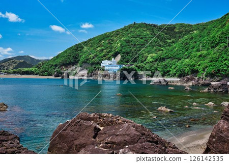 Ocean view from the Ebisu Cave promenade 126142535