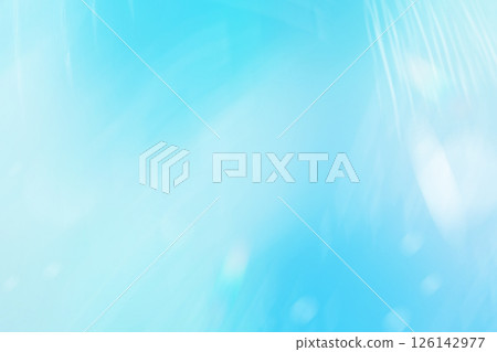 淺藍色朦朧的抽象的背景與光的反射 126142977