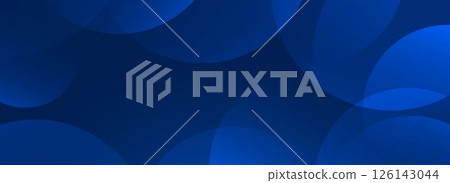 Blue glowing gradient circle background. Abstract navy tech overlap spheres wallpaper. Geometric bokeh texture for poster, banner, business template, medical brochure. Vector flowing bubble backdrop Blue glowing gradient circle background. Abstract navy tech overlap spheres wallpaper. Geometric bokeh texture for poster, banner, business template, medical brochure. Vector flowing bubble backdrop 126143044