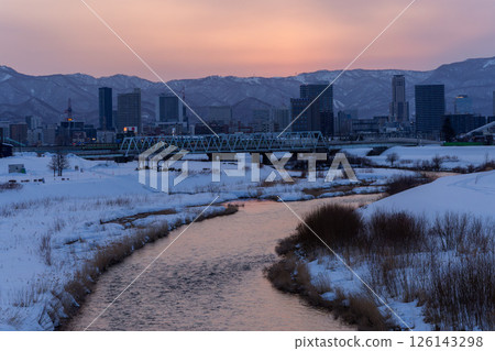 北海道虎頭海雕、虎頭海雕、鳥類、動物、冬季 126143298