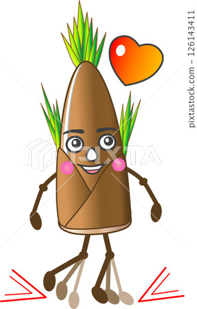 竹筍 歡喜 開心 126143411