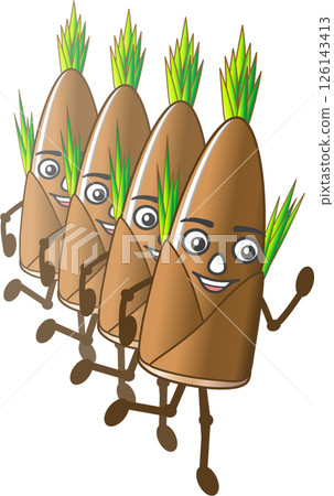 竹筍 在運輸過程中 126143413