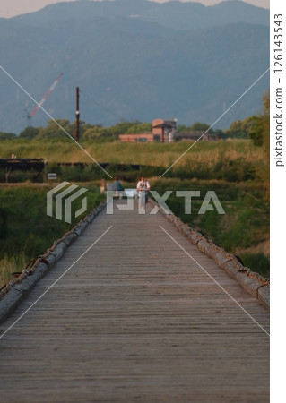 Bridge over the river Bridge over the river 126143543