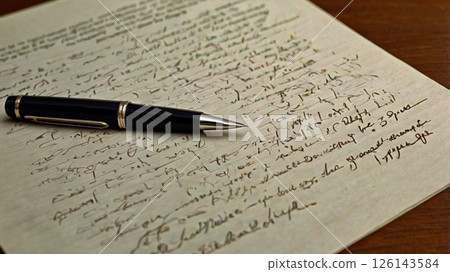 The letter that didn't arrive that day is now sitting quietly on my desk. 126143584