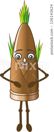 bamboo shoot, bamboo 126143624