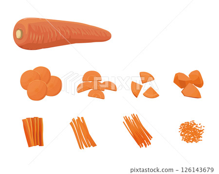 Carrot cartoon 126143679