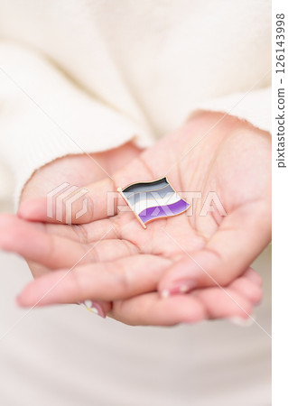 International Asexuality April Day and Happy Pride June month and LGBTQIA with flag Brooch pin for LGBTQ, Marriage Equality Law, Pansexual, Demisexual and transgender International Asexuality April Day and Happy Pride June month and LGBTQIA with flag Brooch pin for LGBTQ, Marriage Equality Law, Pansexual, Demisexual and transgender 126143998