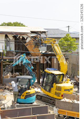 house demolition house demolition 126145326