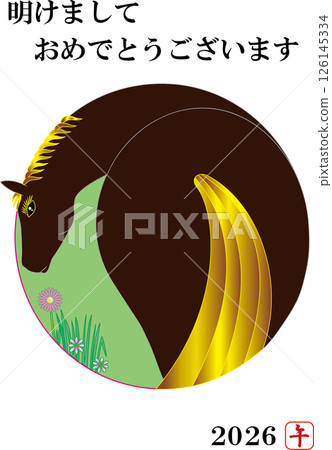 花與馬3（黑棋） 126145334